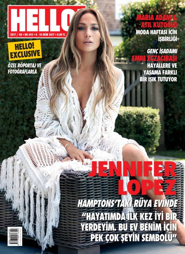 HELLO! TURKEY magazine side cover 4 October 2017