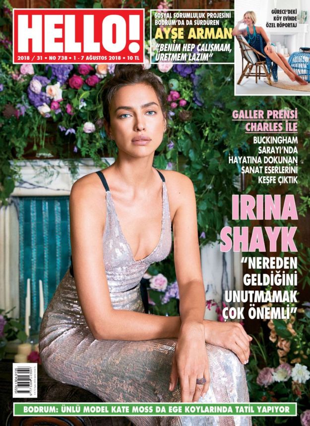 HELLO! TURKEY magazine side cover 1 August 2018