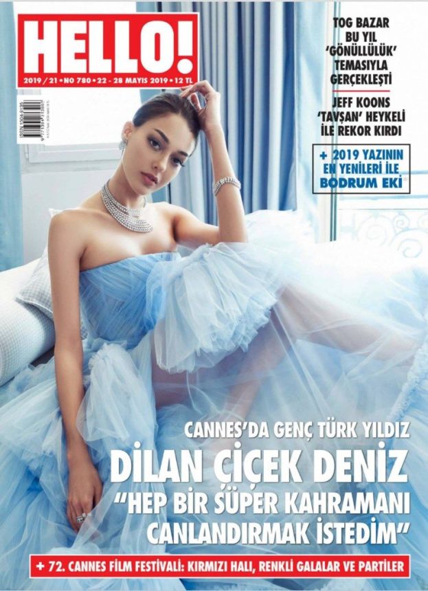 HELLO! TURKEY magazine side cover 22 May 2019