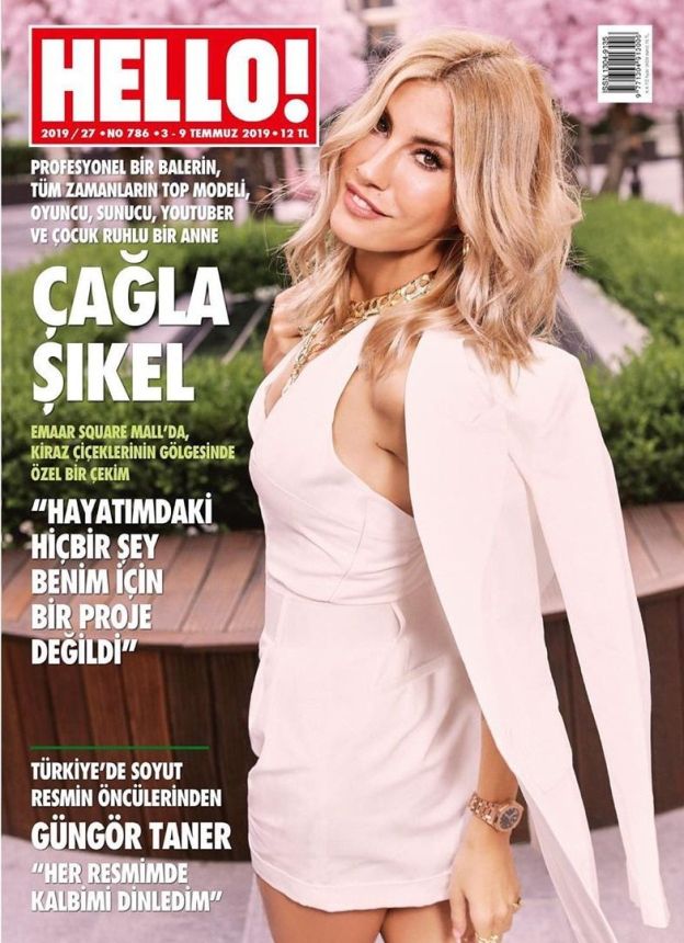 HELLO! TURKEY magazine side cover 3 July 2019