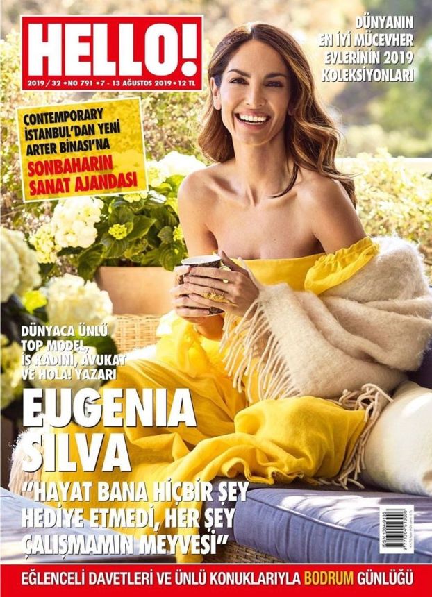 HELLO! TURKEY magazine side cover 7 August 2019
