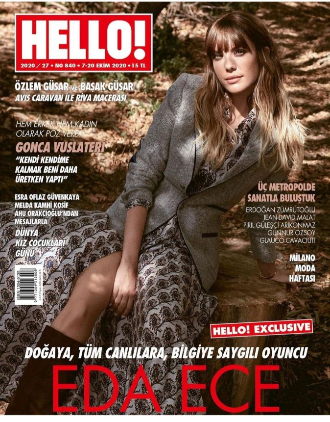 HELLO! TURKEY magazine side cover 7 October 2020