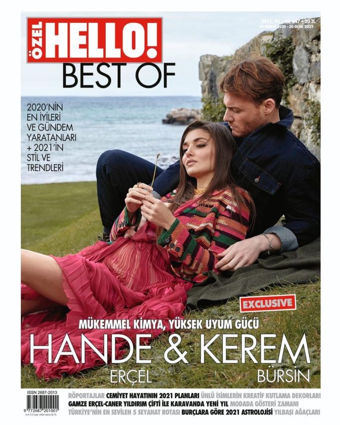 HELLO! TURKEY magazine side cover 30 December 2020