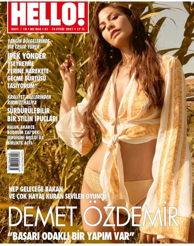 HELLO! TURKEY magazine side cover 1 August 2021