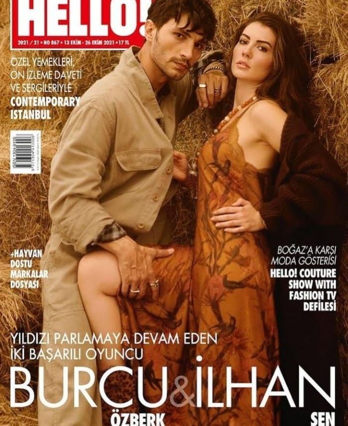 HELLO! TURKEY magazine side cover 13 October 2021