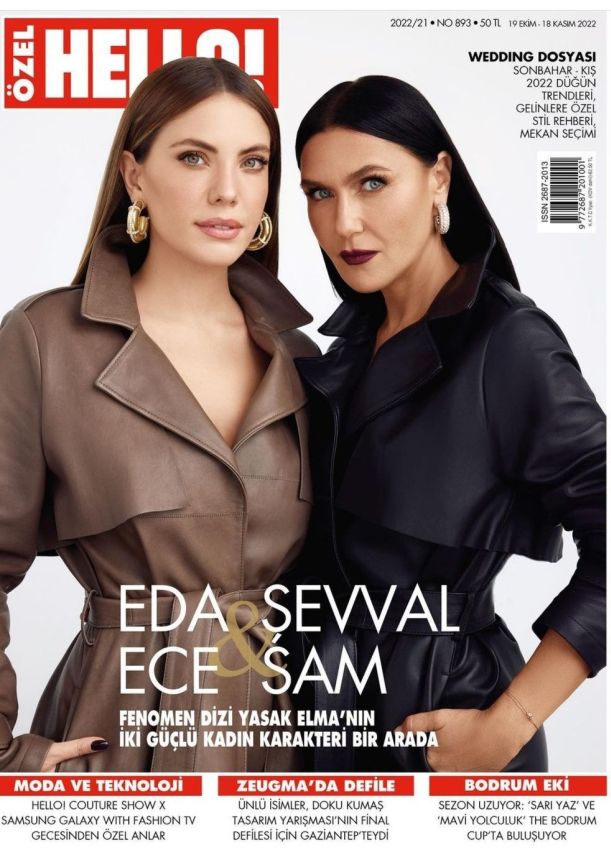 HELLO! TURKEY magazine side cover 19 December 2021
