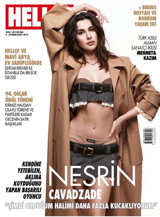 HELLO! TURKEY magazine side cover 6 April 2022