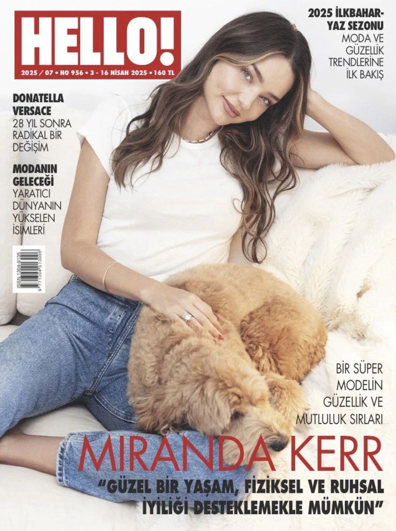 HELLO! TURKEY magazine side cover 16 April 2025