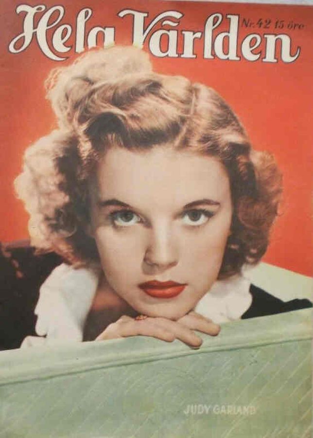 HELA VARLDEN magazine side cover Issue 42   1939