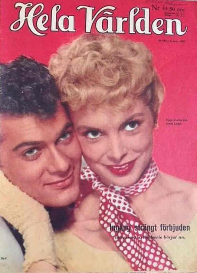 HELA VARLDEN magazine side cover Issue 44 29 October 1957