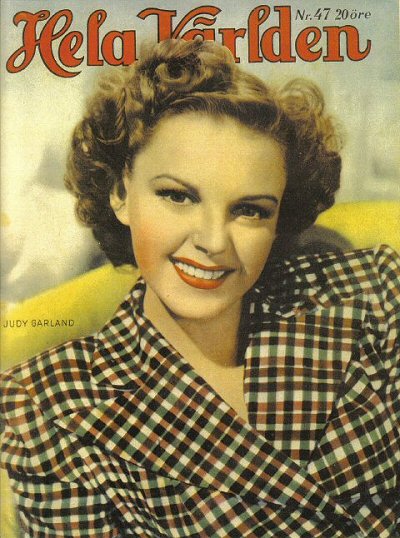 HELA VARLDEN magazine side cover Issue 47  1947