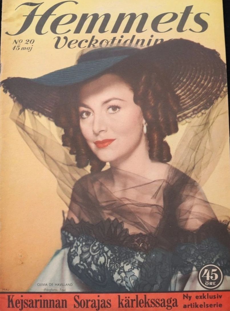 HEMMETS VECKOTIDNING magazine side cover Issue 20 15 May 1953