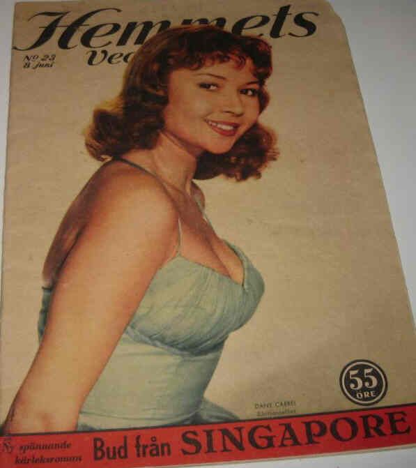 HEMMETS VECKOTIDNING magazine side cover Issue 23 8 June 1956