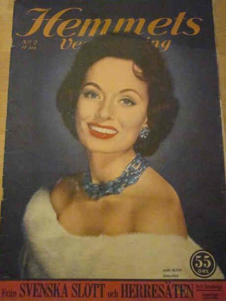HEMMETS VECKOTIDNING magazine side cover Issue 2 11 January 1957