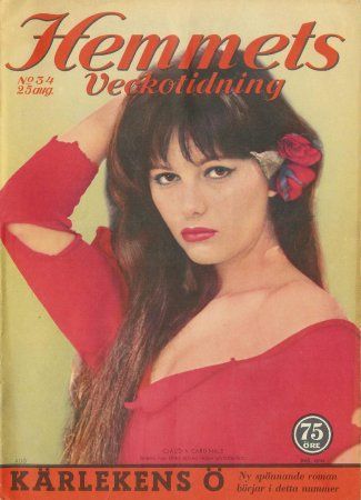 HEMMETS VECKOTIDNING magazine side cover Issue 34 25 August 1961