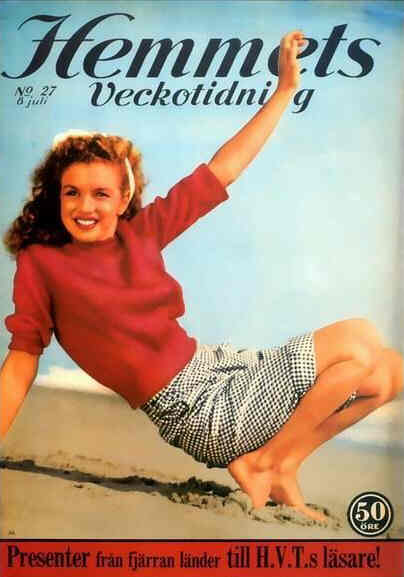 HEMMETS VECKOTIDNING magazine side cover Issue 27 8 July 1955
