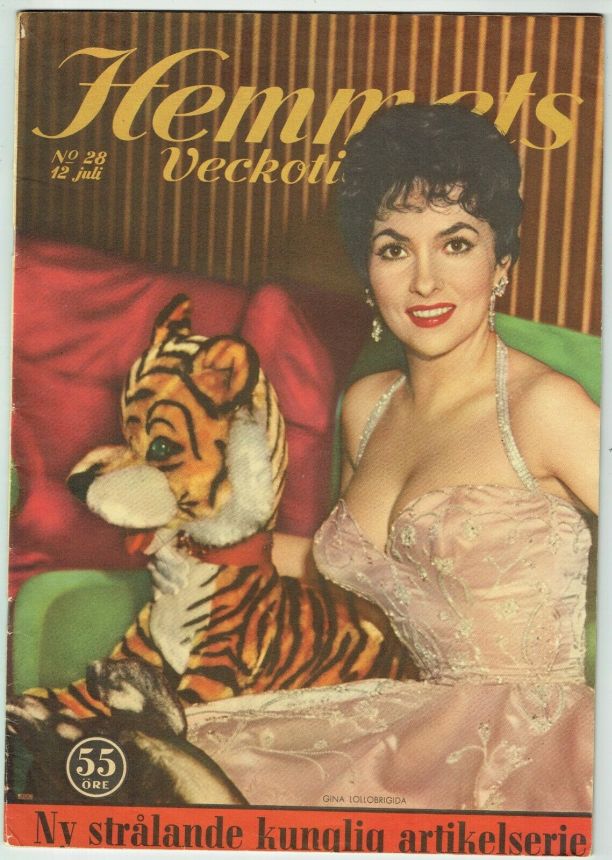 HEMMETS VECKOTIDNING magazine side cover Issue 28 12 July 1957
