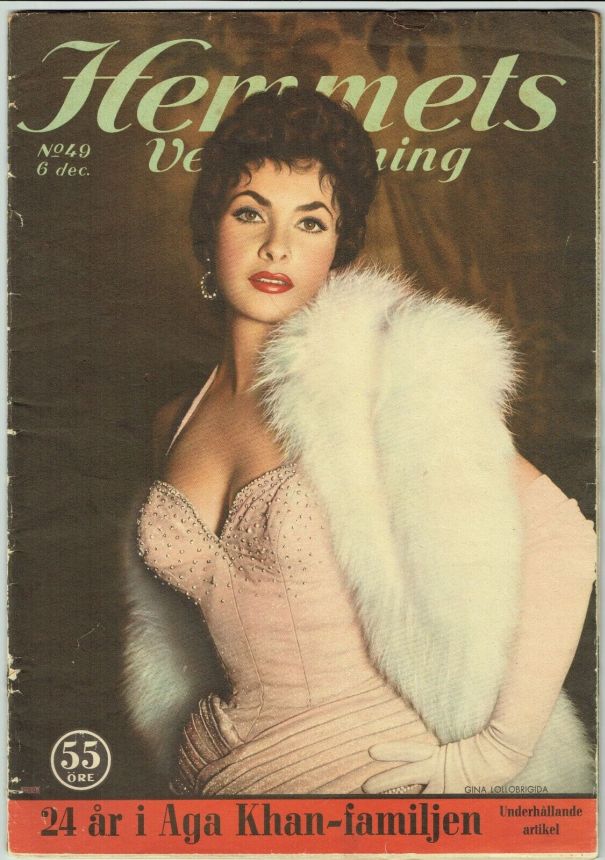 HEMMETS VECKOTIDNING magazine side cover Issue 49 6 December 1957