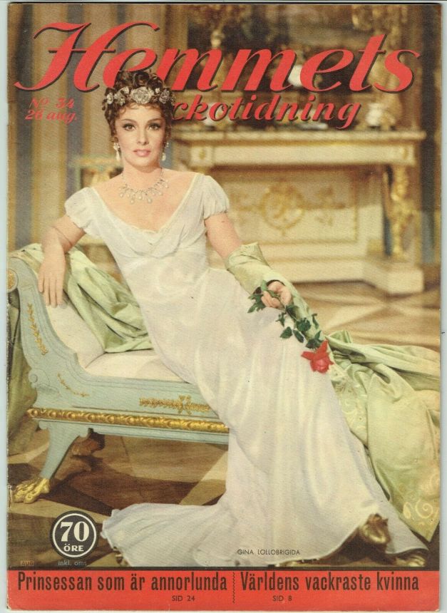 HEMMETS VECKOTIDNING magazine side cover Issue 34 26 August 1960