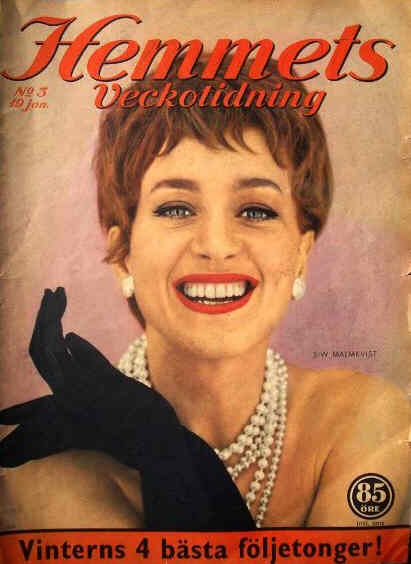 HEMMETS VECKOTIDNING magazine side cover Issue 3 19 January 1962