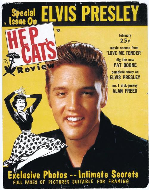 HEP CATS magazine side cover Issue 1 February 1957
