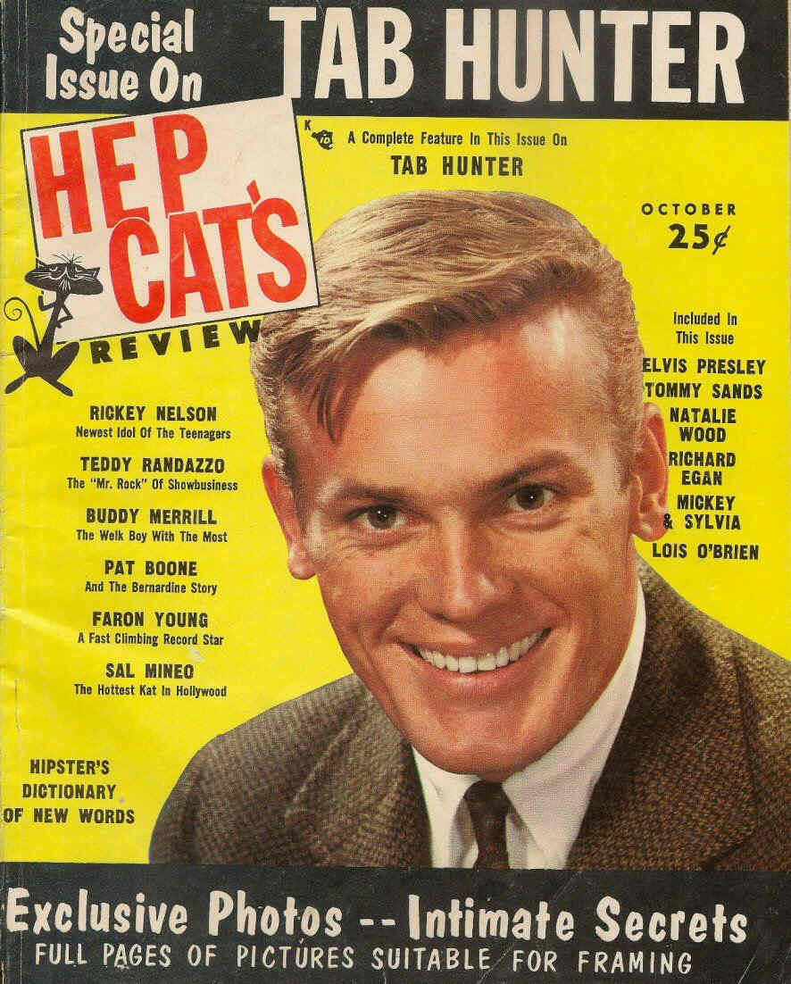 HEP CATS magazine side cover October 1957