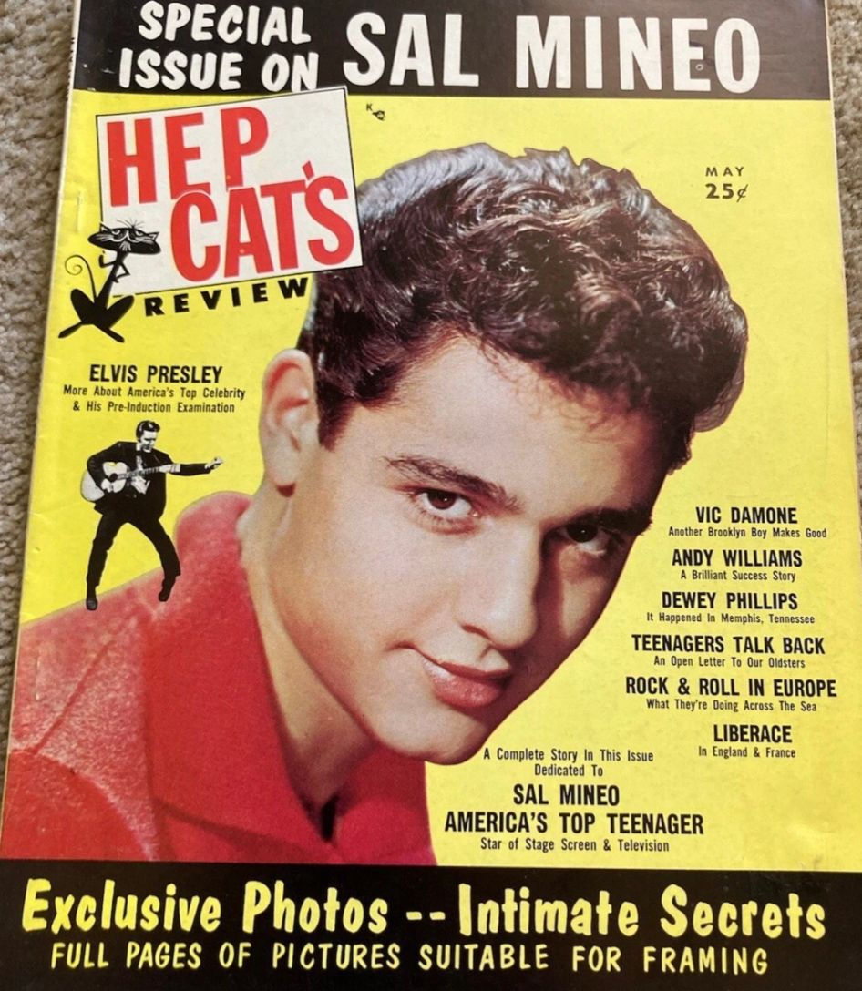 HEP CATS magazine side cover  May 1957