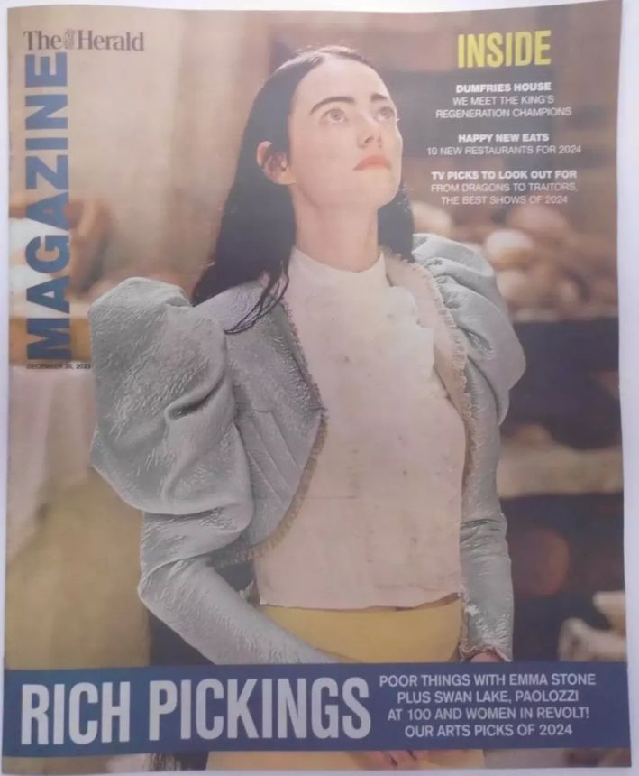 HERALD MAGAZINE magazine side cover 30 December 2023
