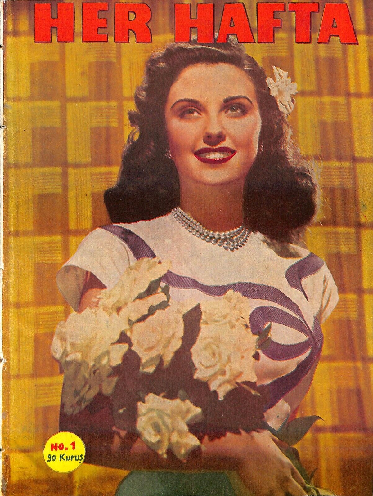 HER HAFTA magazine side cover Issue 1   1947