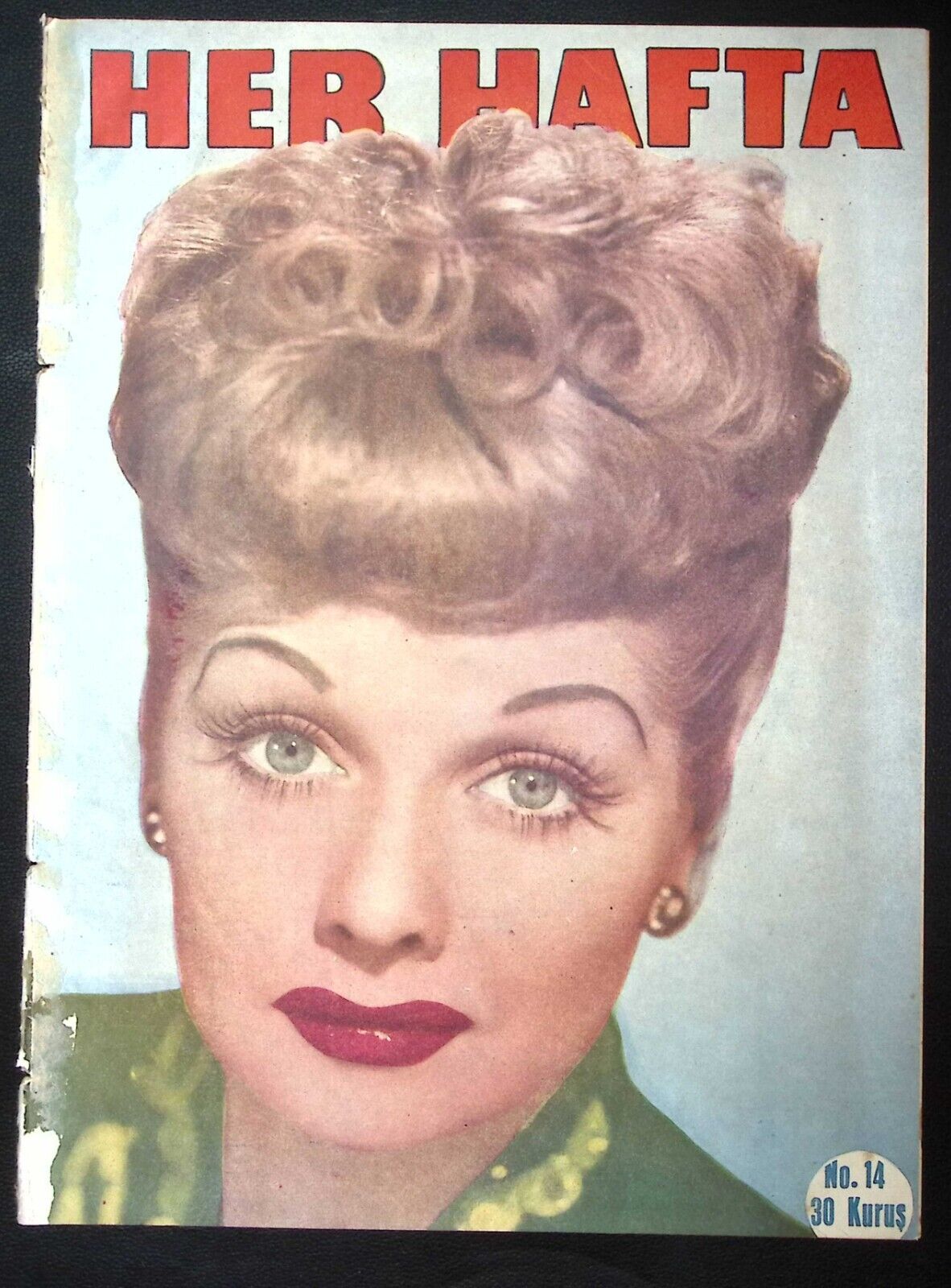 HER HAFTA magazine side cover Issue 14   1947