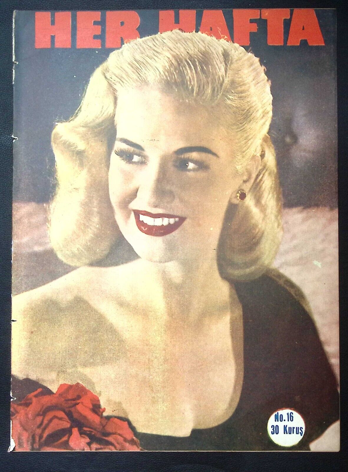 HER HAFTA magazine side cover Issue 16   1947