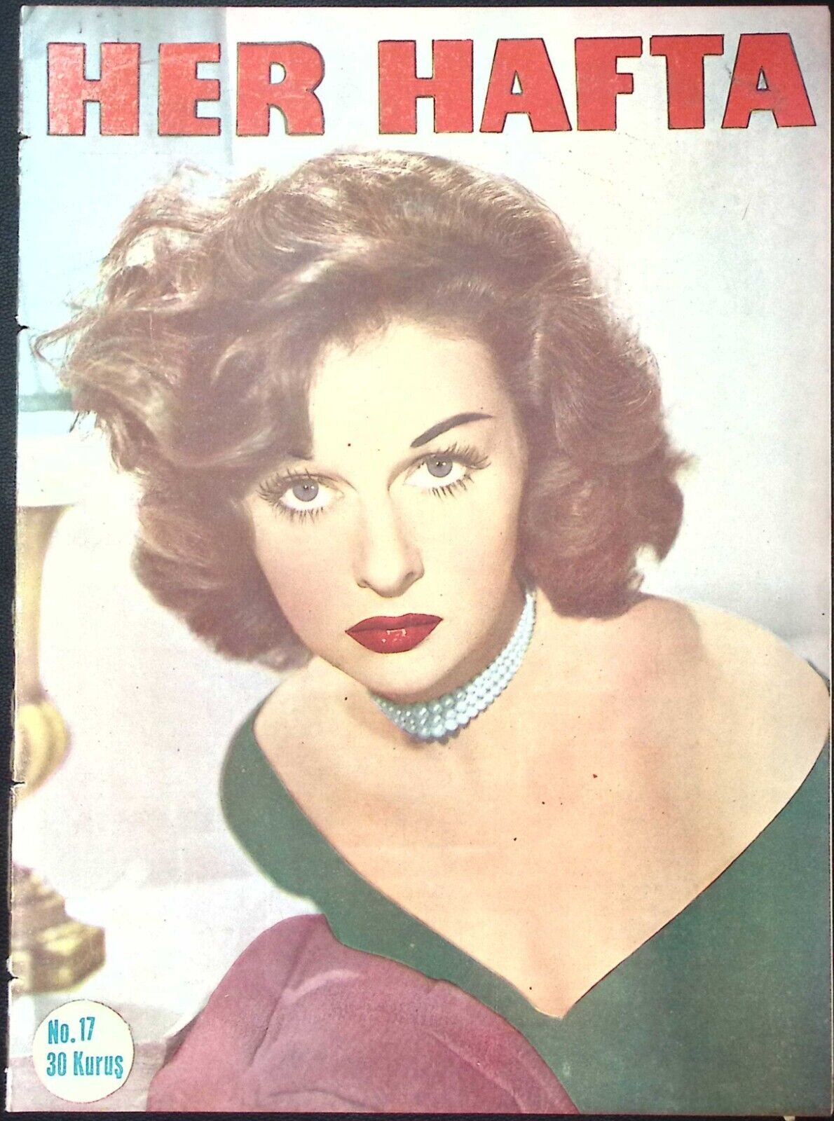 HER HAFTA magazine side cover Issue 17   1947