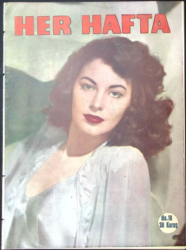 HER HAFTA magazine side cover Issue 18   1947