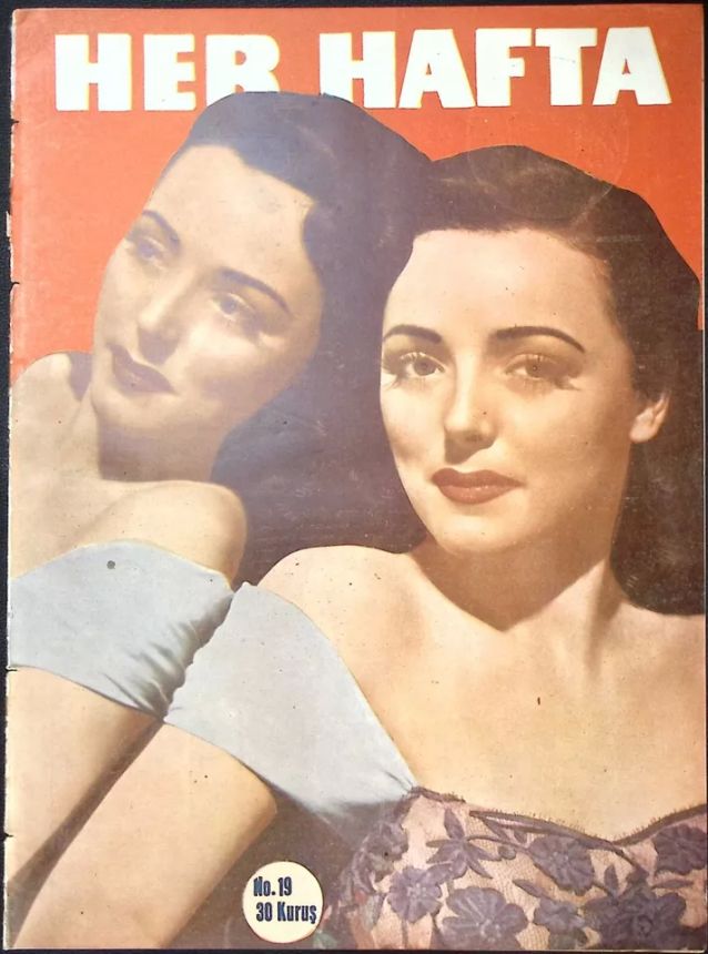 HER HAFTA magazine side cover Issue 19   1947