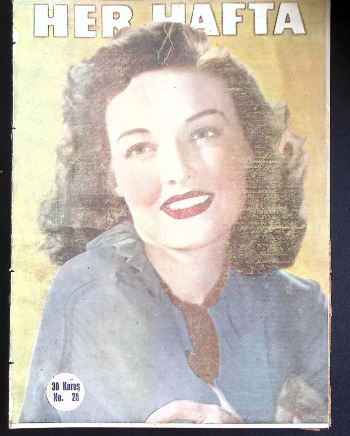 HER HAFTA magazine side cover Issue 28   1948