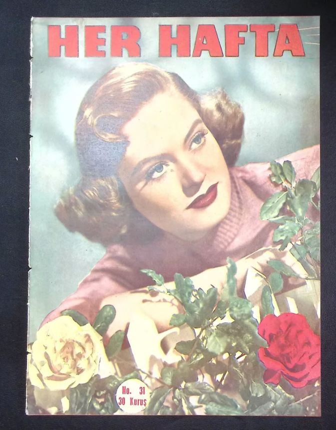 HER HAFTA magazine side cover Issue 31   1948