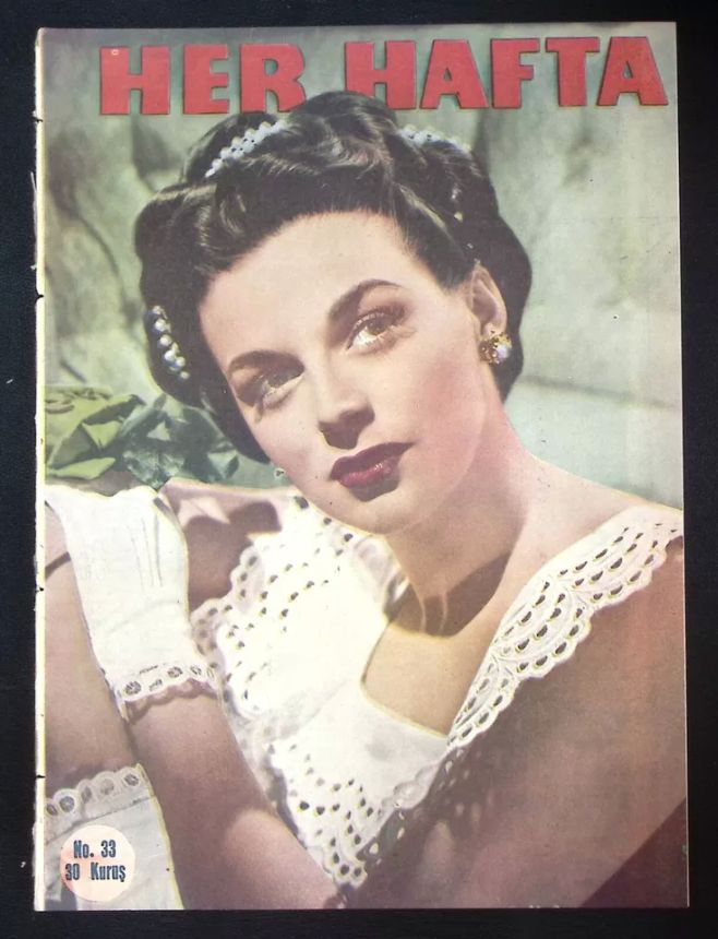 HER HAFTA magazine side cover Issue 33   1948