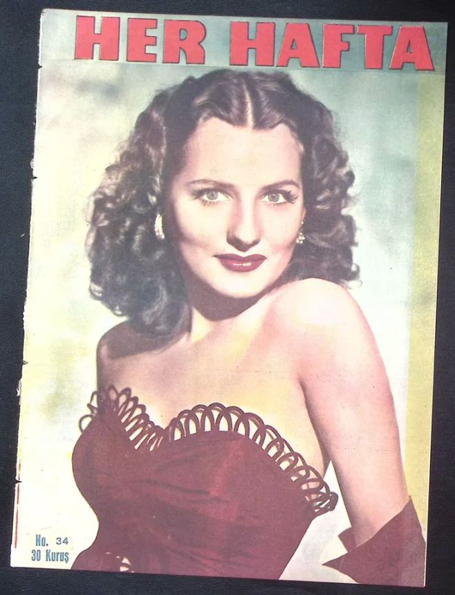 HER HAFTA magazine side cover Issue 34   1948