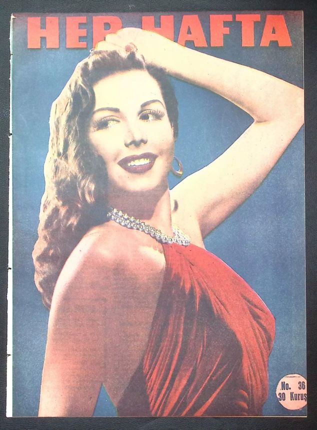 HER HAFTA magazine side cover Issue 36   1948