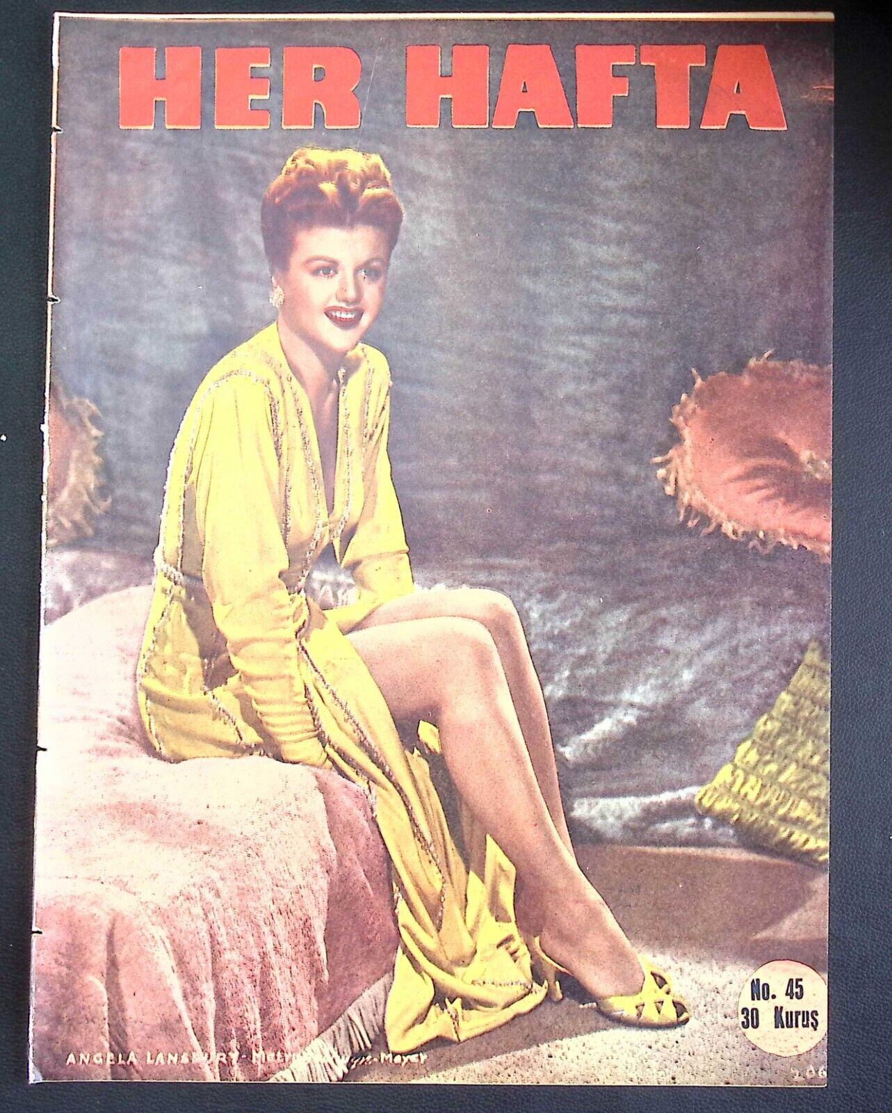 HER HAFTA magazine side cover Issue 45   1948