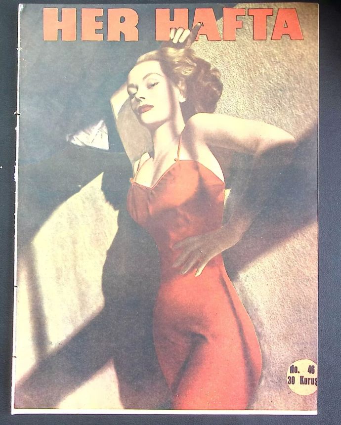 HER HAFTA magazine side cover Issue 46   1948