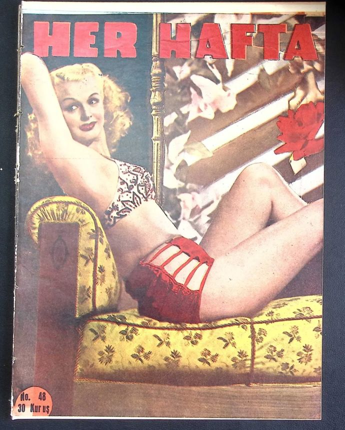 HER HAFTA magazine side cover Issue 48   1948