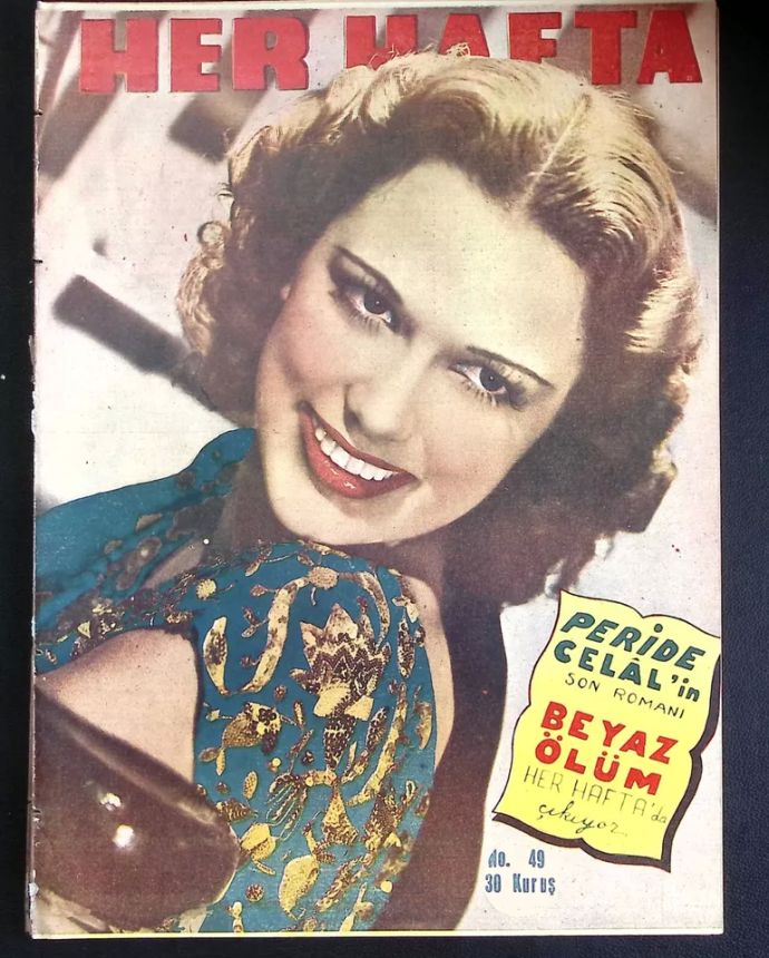 HER HAFTA magazine side cover Issue 49   1948