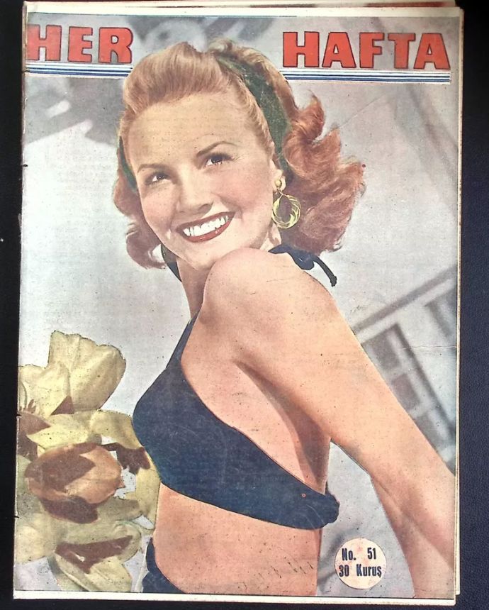 HER HAFTA magazine side cover Issue 51   1948
