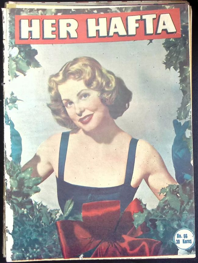 HER HAFTA magazine side cover Issue 66   1948