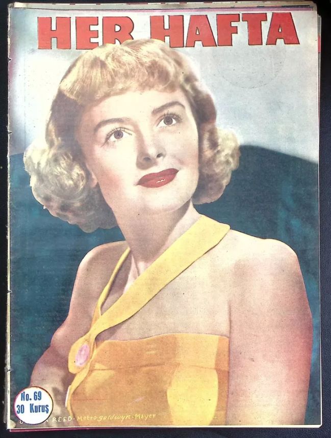 HER HAFTA magazine side cover Issue 69   1948