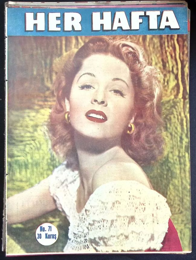 HER HAFTA magazine side cover Issue 71   1948