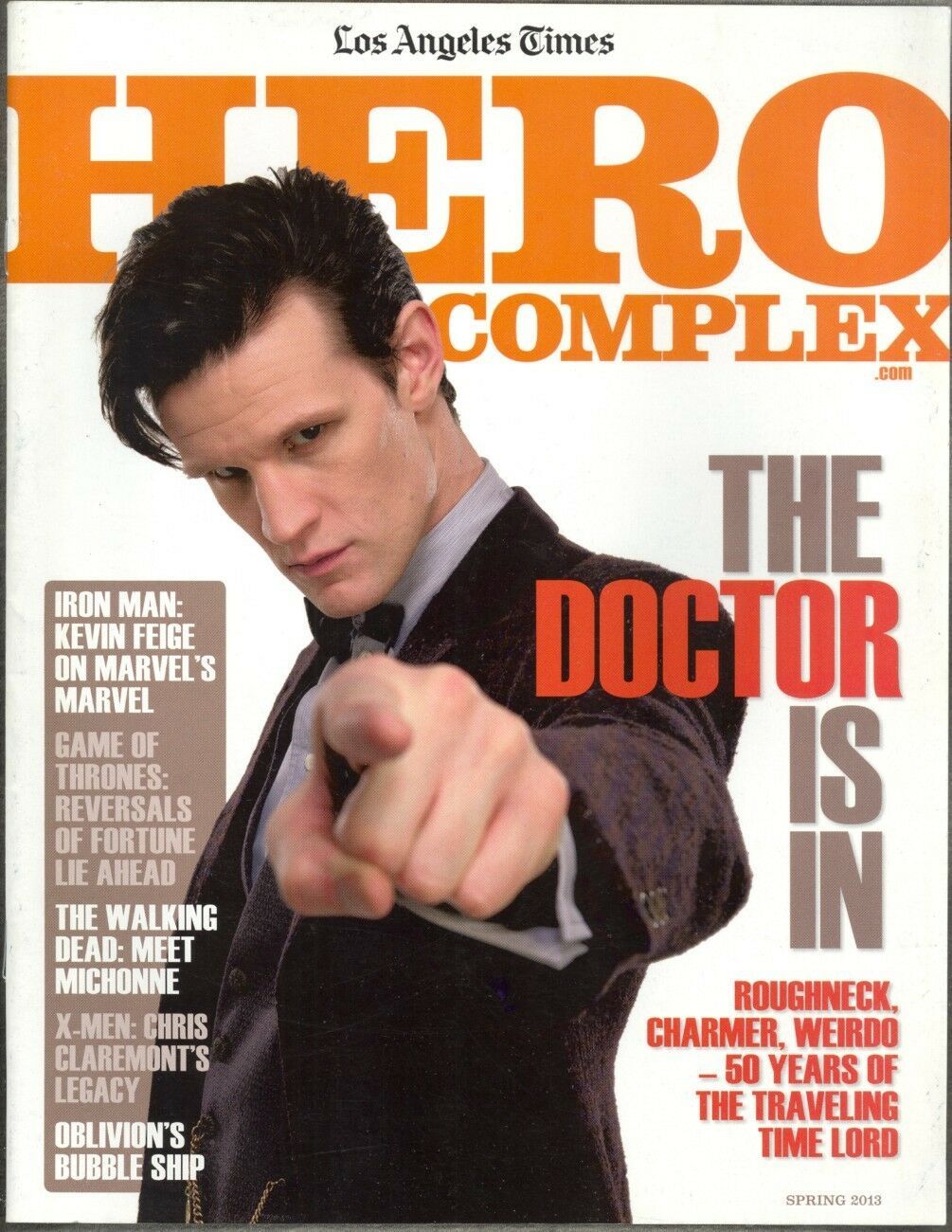 HERO COMPLEX magazine side cover Spring 2013