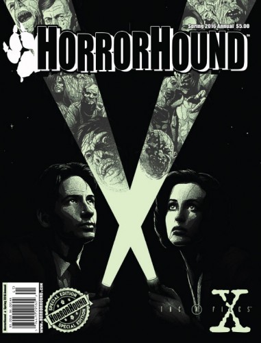 HORRORHOUND magazine side cover  Annual Spring 2016