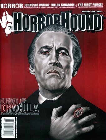 HORRORHOUND magazine side cover Issue 71  May/June 2018